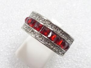 色石　指輪(14.5号)